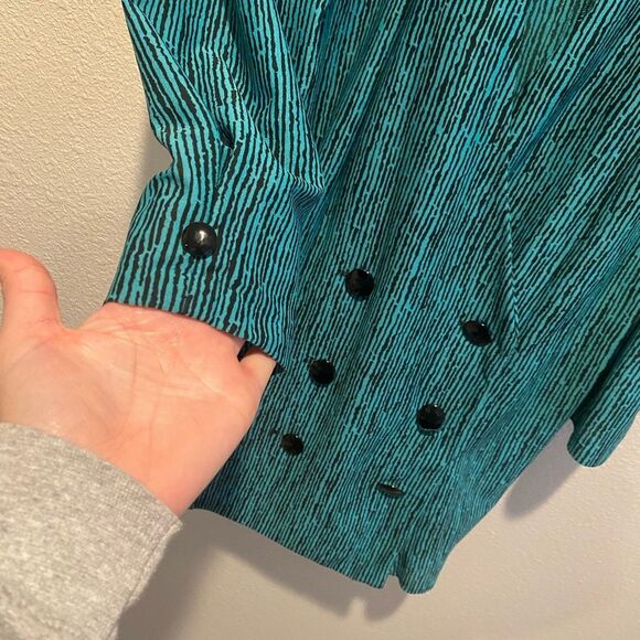 80’s Vintage Riccardo E Barone Shirt Coat 12 - Picture 4 of 14